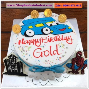 Bánh Sinh Nhật Xe Hơi - K74